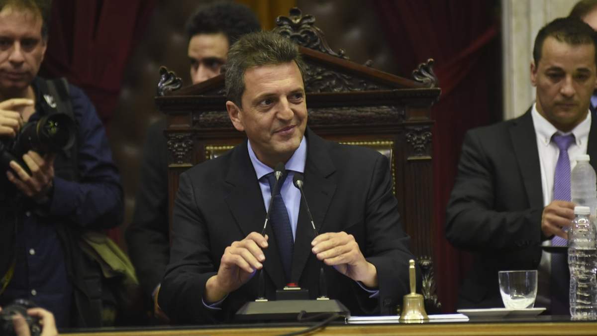 Sergio Massa, presidente de la Cámara de Diputados de la Nación. Fuente: (Twitter)