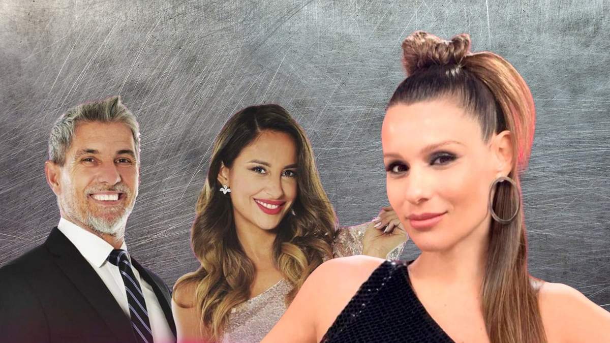 Pampita, Chato Prada y Lourdes Sánchez. Fuente: (Minuto Neuquén)