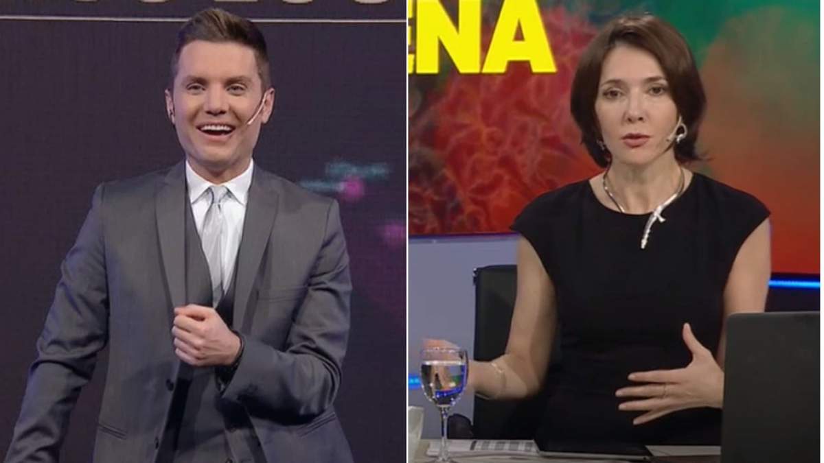 Santiago del Moro y Cristina Pérez. Fuente: (Instagram)