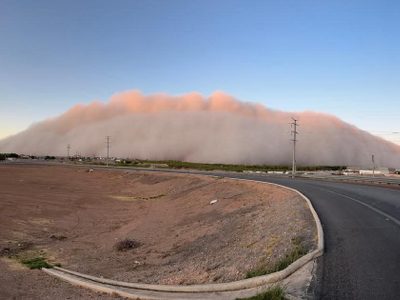 Tormenta de arena tipo haboob cubre Chihuahua (Videos)