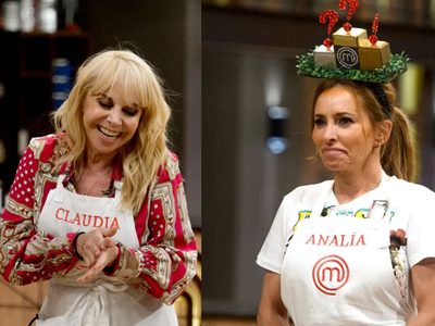 Claudia Villafañe y Analía Franchín sorprendieron a todos con un detalle de la final de “MasterChef”