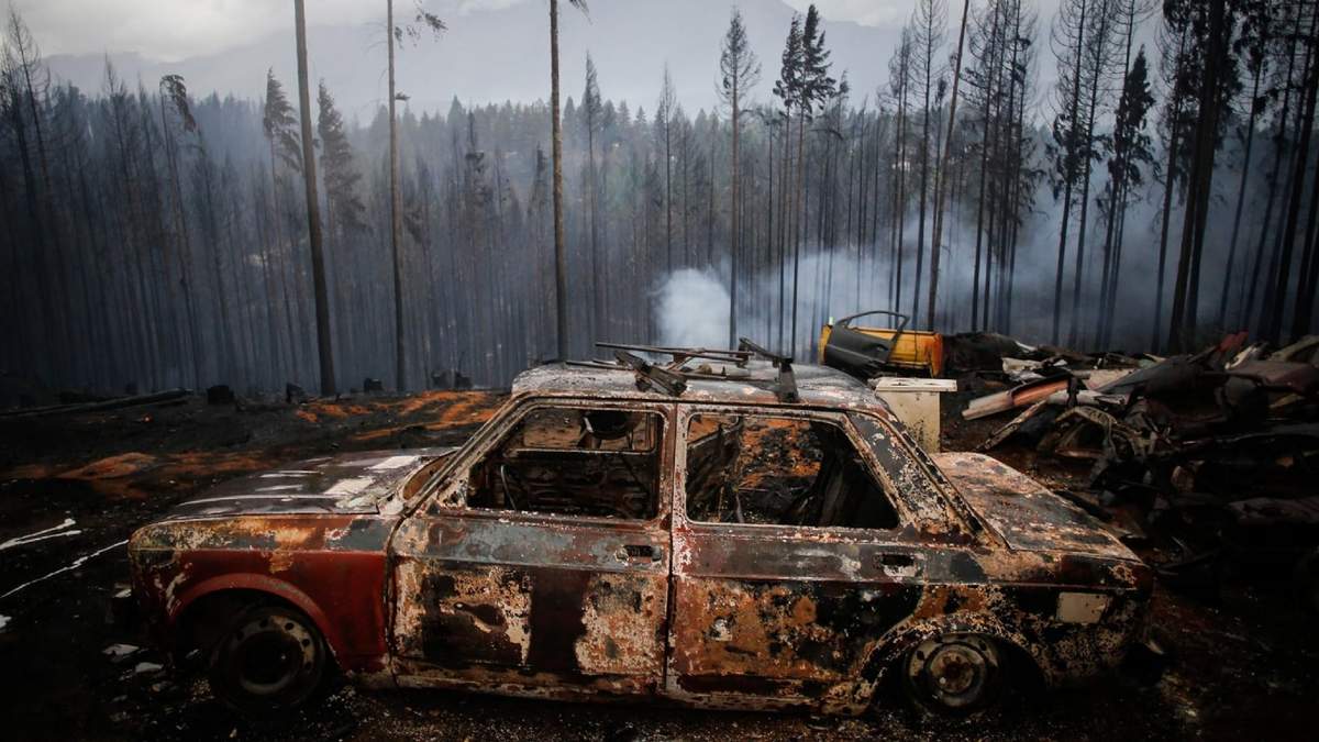 Incendios en la Patagonia. Fuente: (Twitter)