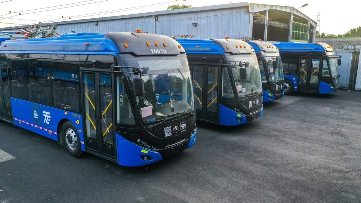Trolebuses nuevos