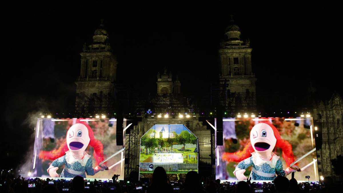 El concierto de 31 minutos en el Zócalo de la CDMX