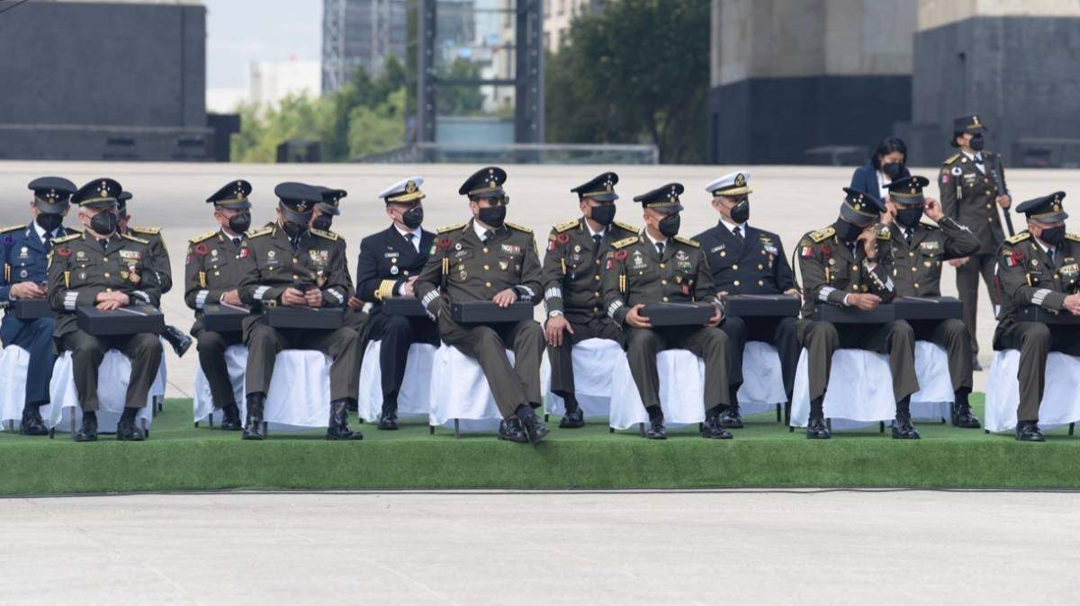 Integrantes del Ejército mexicano