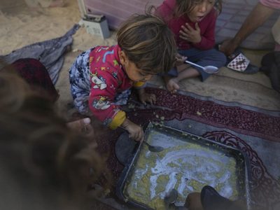 Algunas familias de Gaza comen sólo una vez al día mientras el hambre se extiende