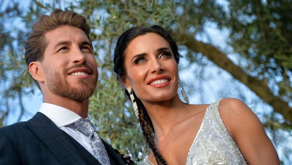 Pilar Rubio y Sergio Ramos. Fuente: (Instagram).
