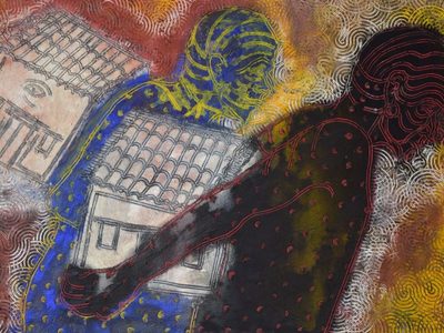 El pintor zapoteco José Ángel Santiago, un rastreador de la africanidad en México
