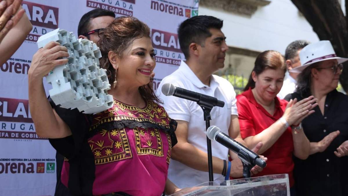 La futura jefa de Gobierno de la Ciudad de México, Clara Brugada