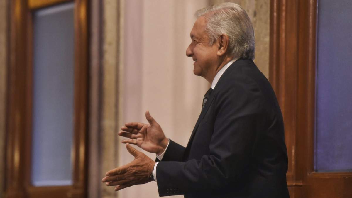 El presidente López Obrador