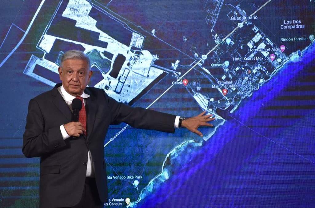 El presidente Andrés Manuel López Obrador habla sobre Calica