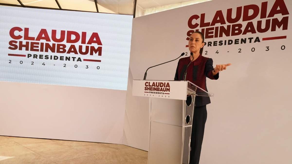 Claudia Sheinbaum en su conferencia del miércoles