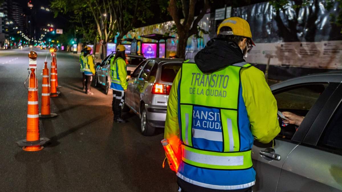 Los controles se realizarán durante la noche y la madrugada. Fuente: (X)