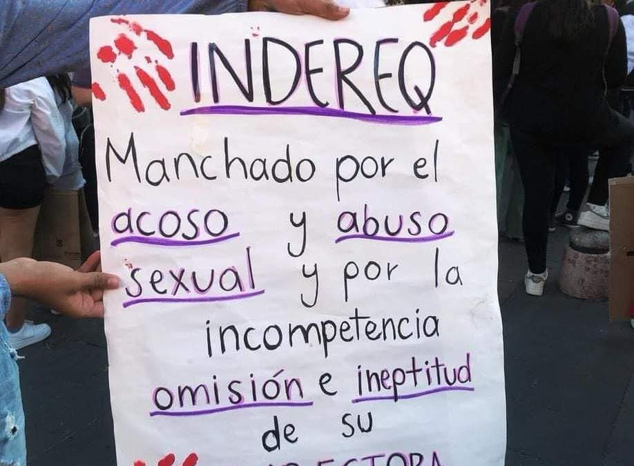 Protesta por abusos en el Indereq