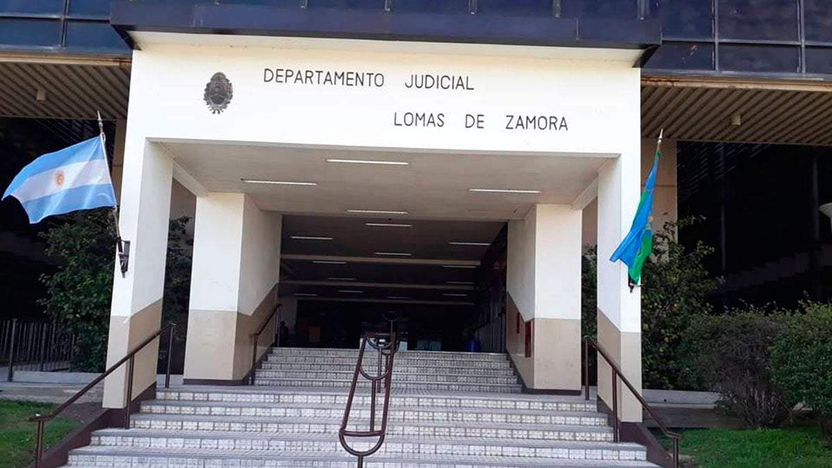 Departamento Judicial de Lomas de Zamora. Fuente: (Twitter).