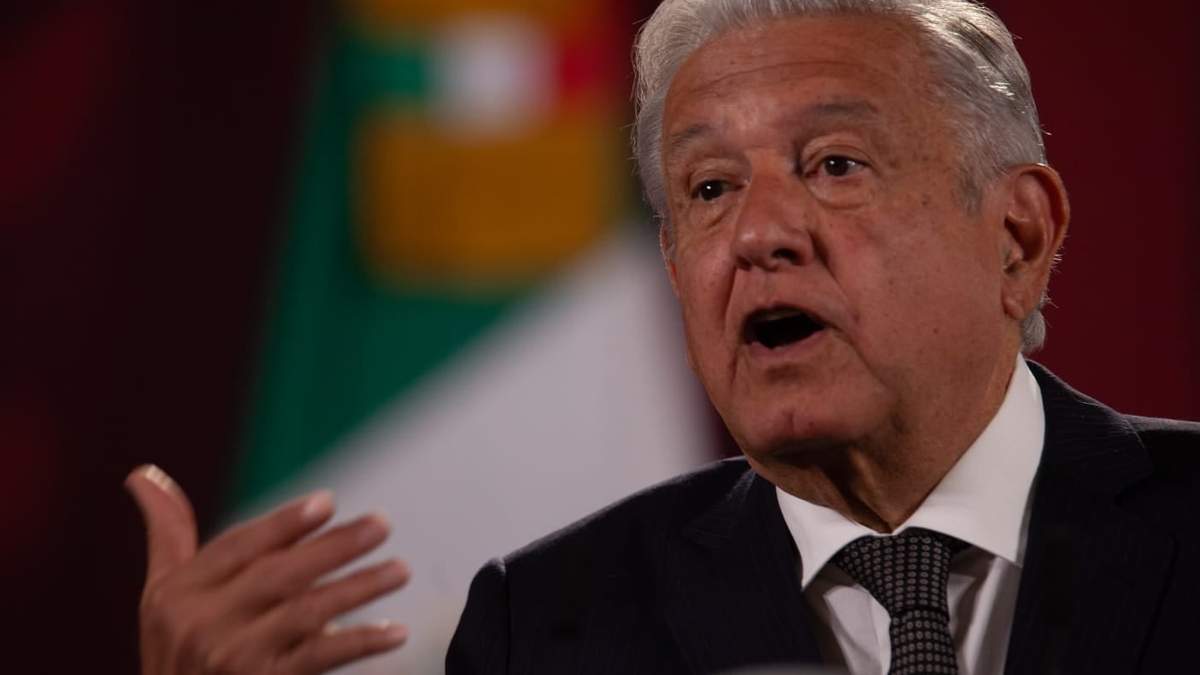 El presidente López Obrador