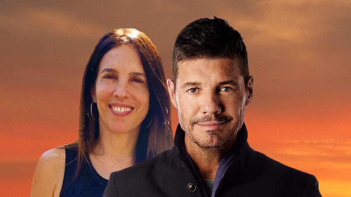 Marcelo Tinelli y Paula Robles. Fuente: (Minuto Neuquén)