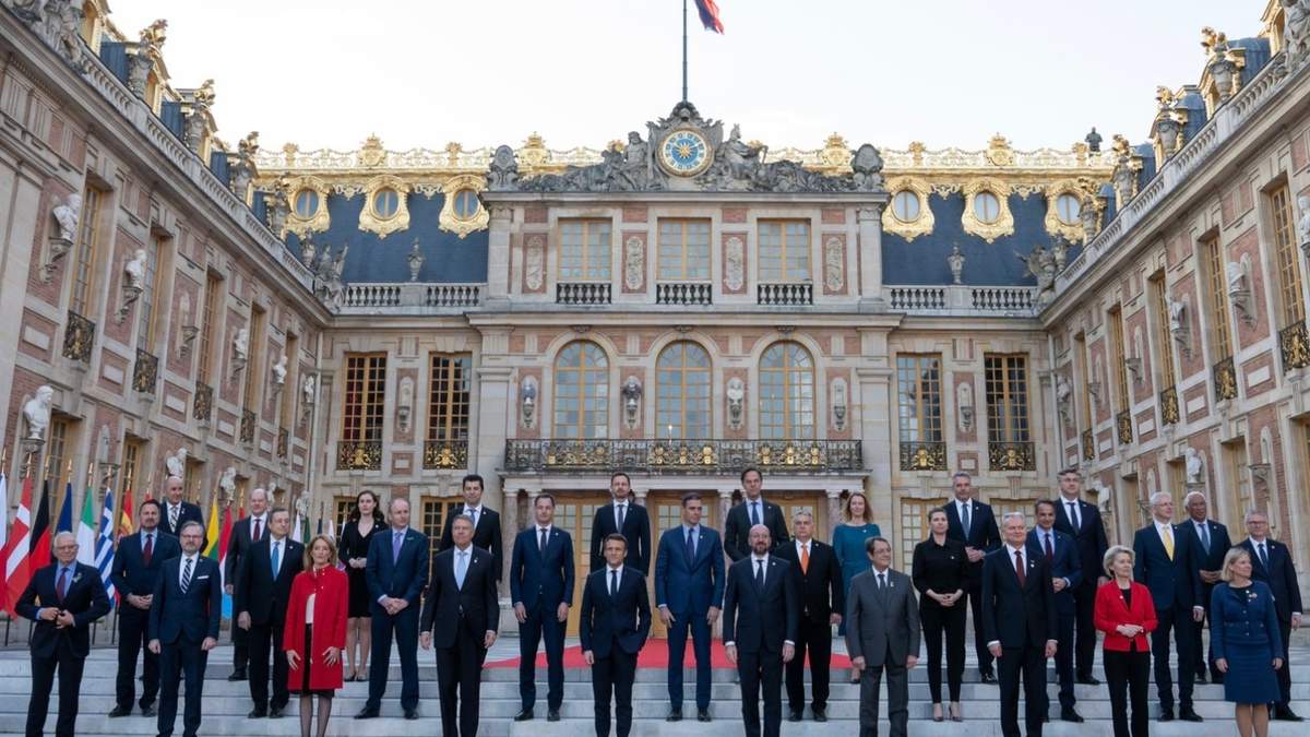 Los líderes de la Unión Europea se reunieron en Versalles, Francia