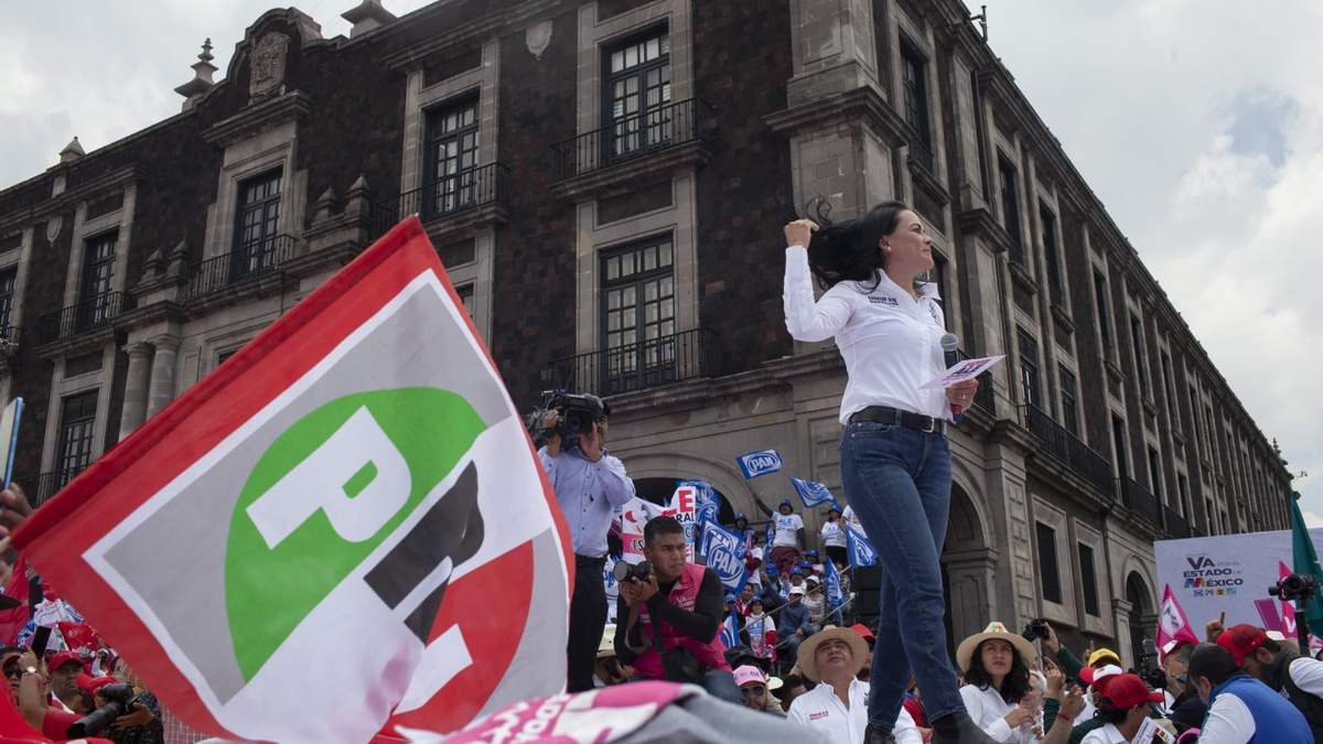 La candidata del PRI