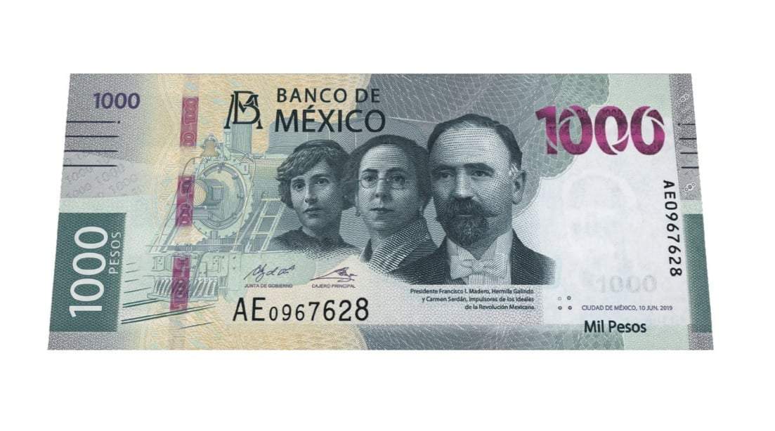 El anverso del nuevo billete
