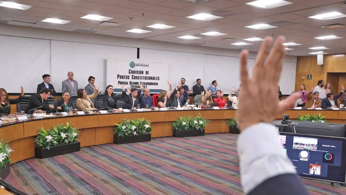 Sesión del lunes en la Comisión de Puntos Constitucionales