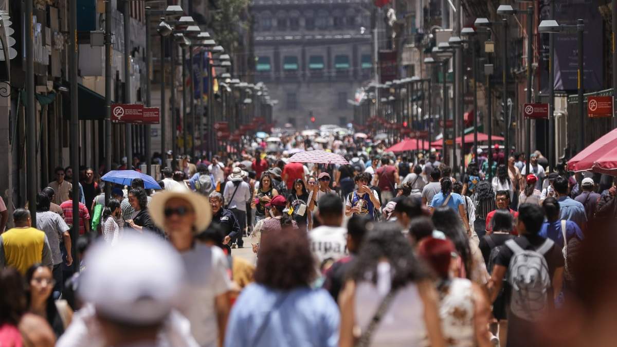 Calor en el centro de la CDMX