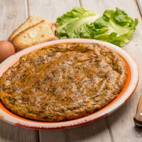 Tortilla de lechuga: una receta más saludable, rapidísima y sin gastar de más