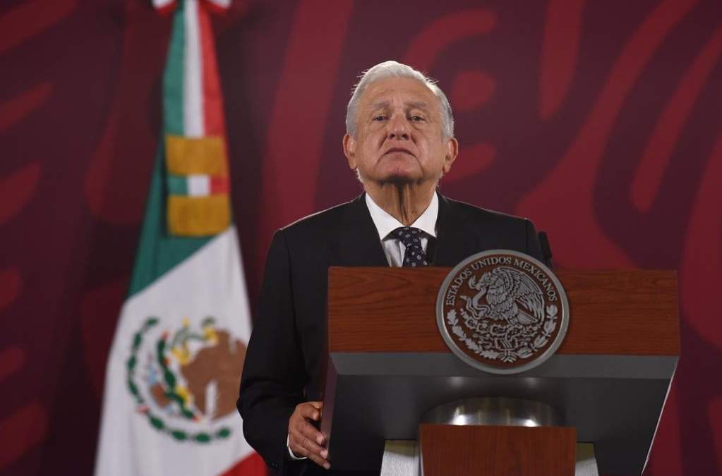 El presidente López Obrador