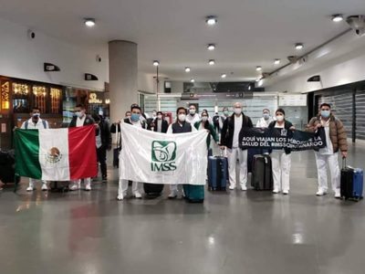 Médicos de otros estados llegan a la CDMX para apoyar en atención a covid-19