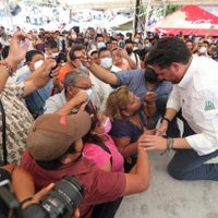 El director del IMSS hace campaña en Chiapas en favor de la reforma eléctrica de AMLO