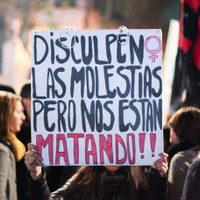 Una mujer es víctima de femicidio cada 35 horas en Argentina