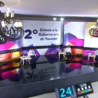 Entre tropiezos, se realiza el segundo debate por la gubernatura de Yucatán