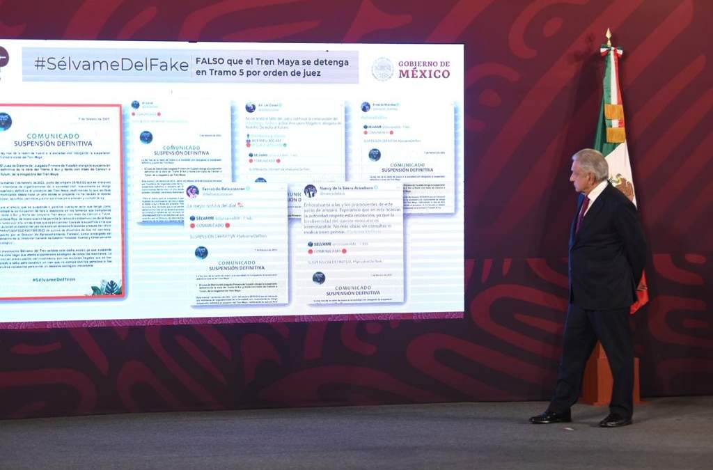 "SélvameDelFake", en la conferencia mañanera
