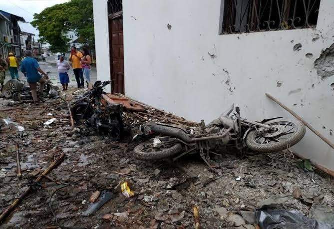 La explosión ocurrió en Cauca