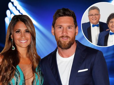 El acaramelado baile de Antonela Roccuzzo y Lionel Messi al ritmo de Los Palmeras