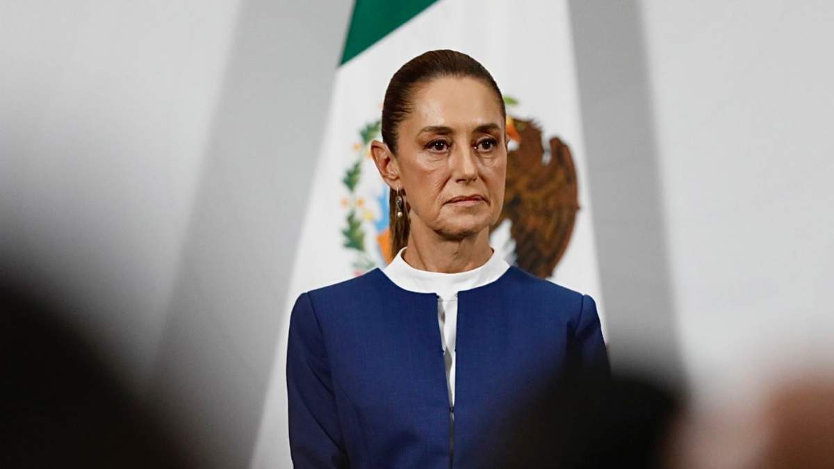 La presidenta Claudia Sheinbaum