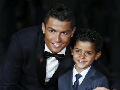 La policía inició una investigación por el hijo de Cristiano Ronaldo