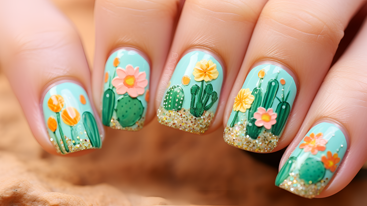 Nail Art. Fuente: (Instagram)