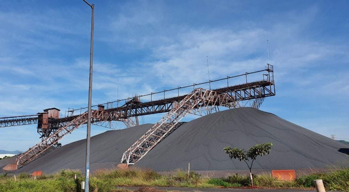 Instalaciones de la minera Peña Colorada