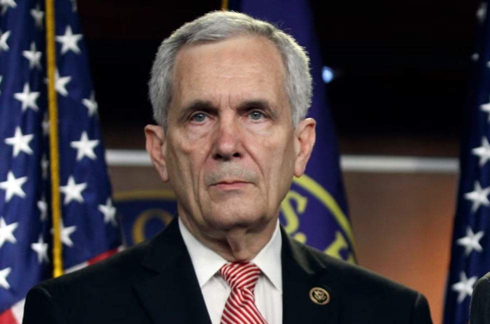 Lloyd Doggett, representante demócrata por Texas, en el Congreso en Washington