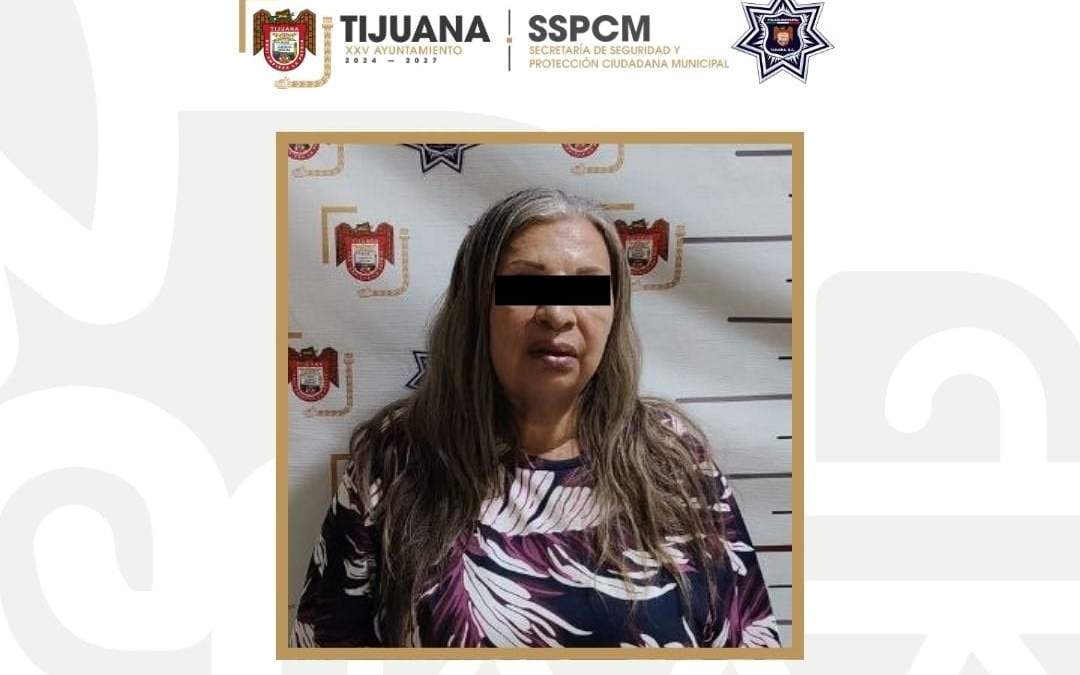 Mujer mayor detenida por el robo de 11 mil pesos a una adulta mayor