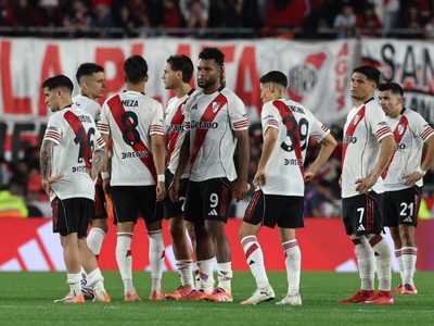 La pésima noticia para Gallardo: la figura de River que se lesionó en el entrenamiento