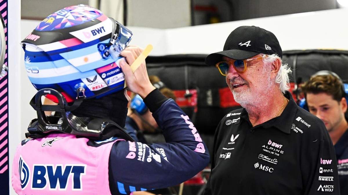 Flavio Briatore y Franco Colapinto. Fuente: (X)