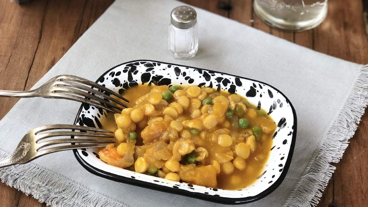 Garbanzos cremosos. Fuente: (Instagram)