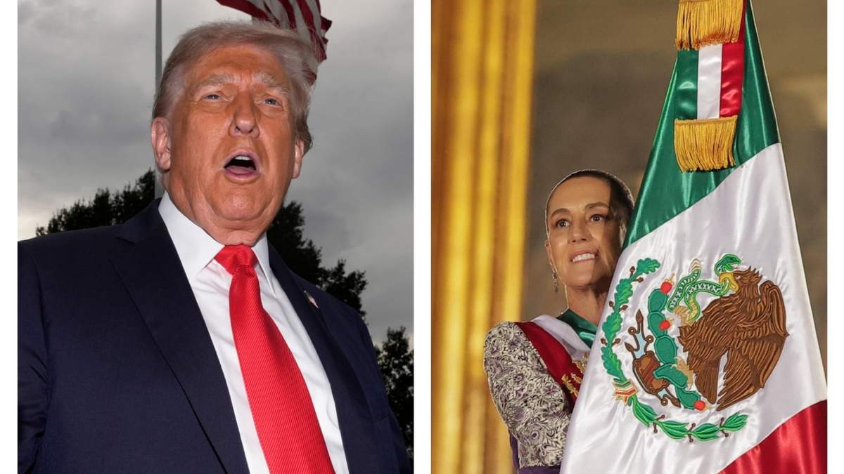 Donald Trump y Claudia Sheinbaum