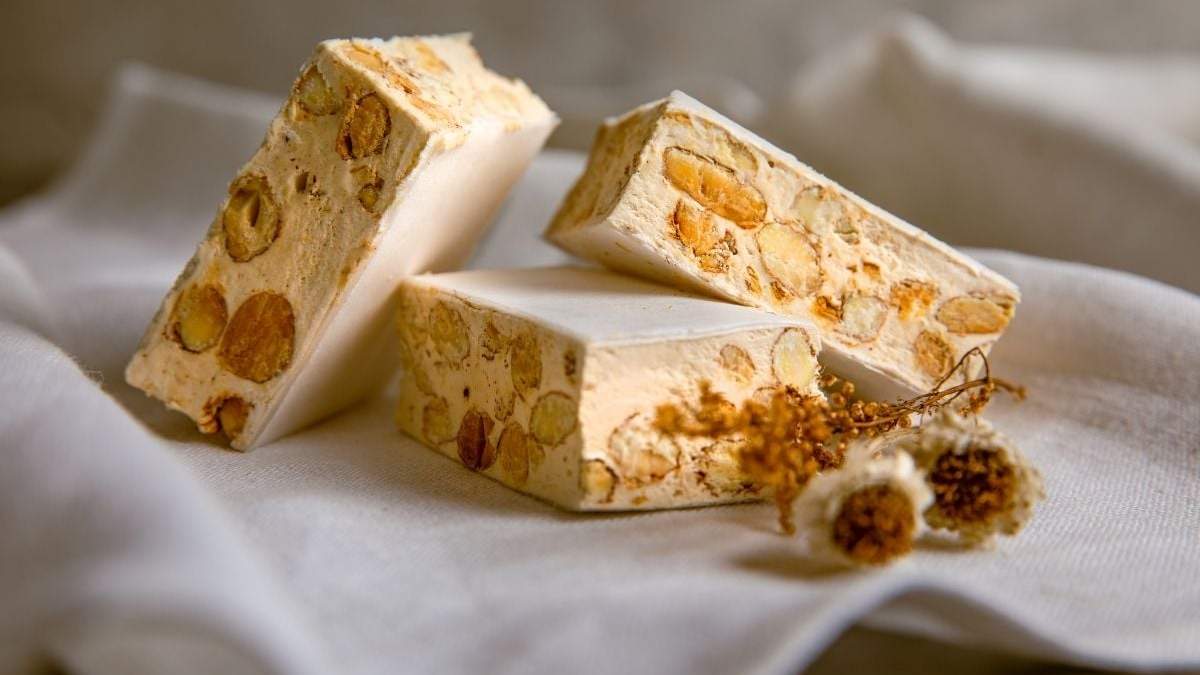 Turrón de navidad. Fuente: (Instagram)