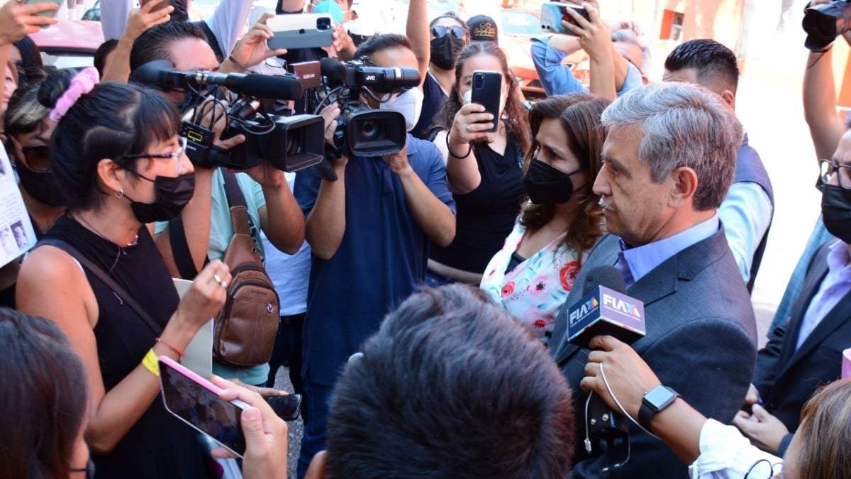 El presidente municipal de Cuernavaca, José Luis Urióstegui Salgado