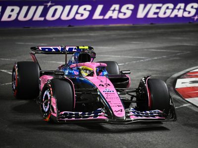 Con mejores sensaciones: Franco Colapinto terminó 16° en la FP del Gran Premio de Las Vegas