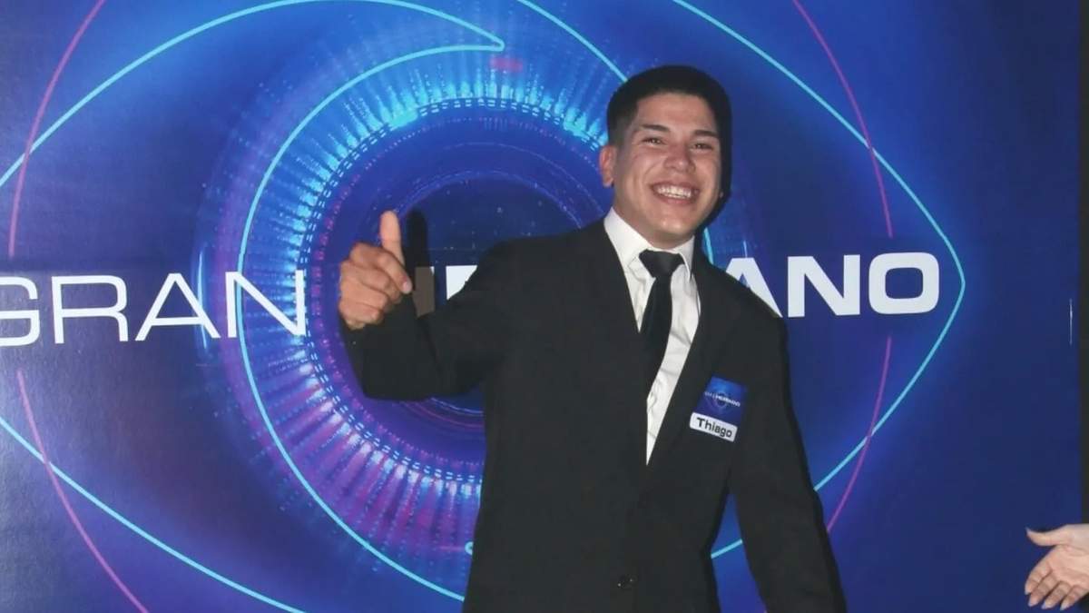 Thiago Medina en "Gran Hermano". Fuente: (Instagram)