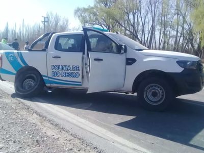 Sorpresivo accidente en la zona este de Cipolletti